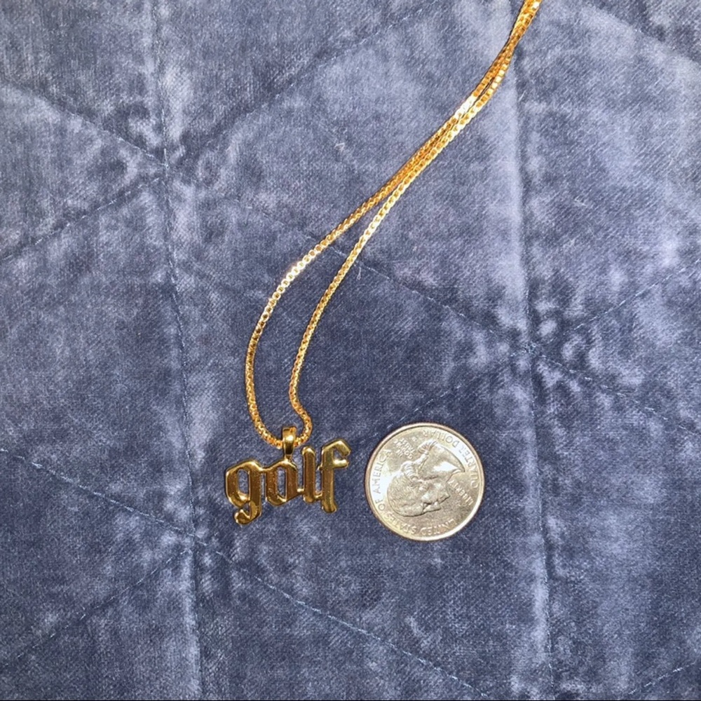 OLDE GOLF NECKLACE BY GOLF WANG